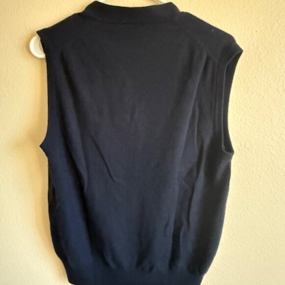 loro piana 100 cashmere cardigan vest men - Picture 4 of 5